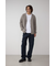 バスケット編みマットモールカーディガン