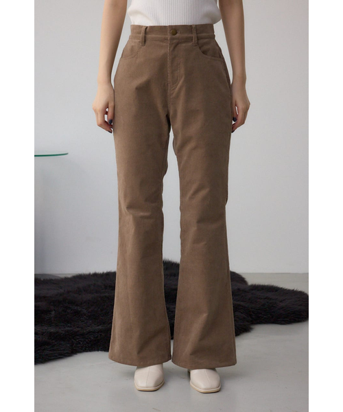 コーデュロイフレアパンツ｜アズールバイマウジーの通販｜&mall