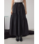 フロントジップフレアスカート