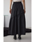 フロントジップフレアスカート