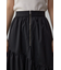 フロントジップフレアスカート