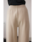 格上げ ニットワイドパンツ