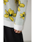 フラワーダブルジャガードニット