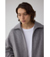 起毛スタンドカラージップアップブルゾン