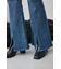 【WEB限定】AZUL DENIM センターステッチスリットフレアデニム