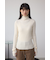 サムホールリブニットトップス