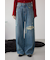 AZUL DENIM リペアワイドデニム