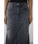 AZUL DENIM ダメージマーメイドスカート