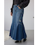 AZUL DENIM ダメージマーメイドスカート