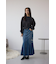AZUL DENIM ダメージマーメイドスカート