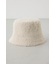 ミックスシャギーバケットハット