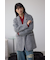 シャギージャケットコート