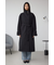 B-HEAT スタンドカラージップロングコート