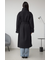B-HEAT スタンドカラージップロングコート