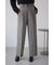 ヘリンボーンワイドパンツ