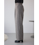 ヘリンボーンワイドパンツ