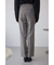ヘリンボーンワイドパンツ