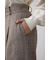 ヘリンボーンワイドパンツ