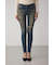 AZUL DENIM リペアスキニーデニム