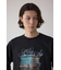 フェイドプリントスウェットトップス