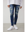 AZUL DENIM リペアスキニー