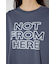 NOT FROMロゴロングTシャツ