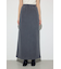 ピグメント起毛裏毛Iラインスカート