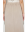 ピグメント起毛裏毛Iラインスカート