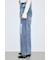 AZUL DENIM レースワイドデニム