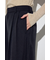 ベーシックタックワイドパンツ