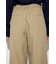 ベーシックタックワイドパンツ