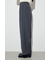 ベーシックタックワイドパンツ