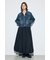 AZUL DENIM ダブルジップブルゾン