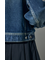 AZUL DENIM ダブルジップブルゾン