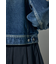 AZUL DENIM ダブルジップブルゾン