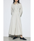 ウエストマークロングシャツワンピース