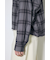 アーバンチェックフリンジショートシャツ