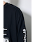 袖ロゴ長袖Tシャツ