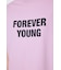 FOREVER YOUNG半袖Tシャツ