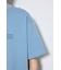 引き揃え天竺バックメッセージロゴTシャツ