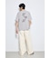 引き揃え天竺バックメッセージロゴTシャツ