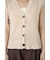 テープヤーンニットジレ