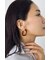 アクリルフープピアス