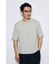 リネンブレンドニットTシャツ