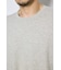 リネンブレンドニットTシャツ