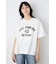 カスレプリントTシャツ