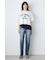 カスレプリントTシャツ