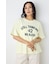 カスレプリントTシャツ
