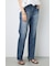 AZUL DENIM センタープレスストレートデニム