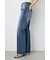 AZUL DENIM センタープレスストレートデニム